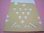 切る